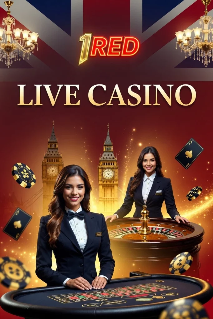1RED live casino